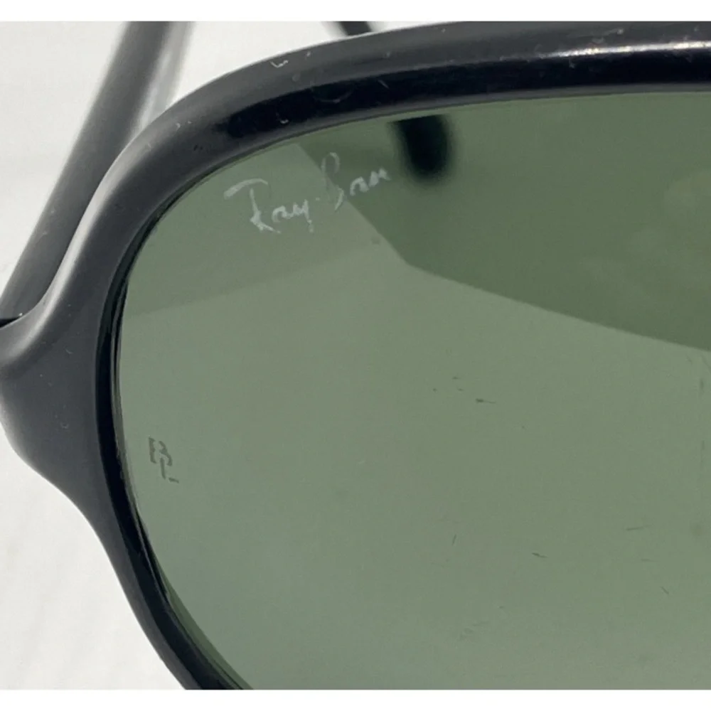 Vintage Ray-Ban Bausch & Lomb Cats Ski Aviator Black Sunglasses 70's France 145.